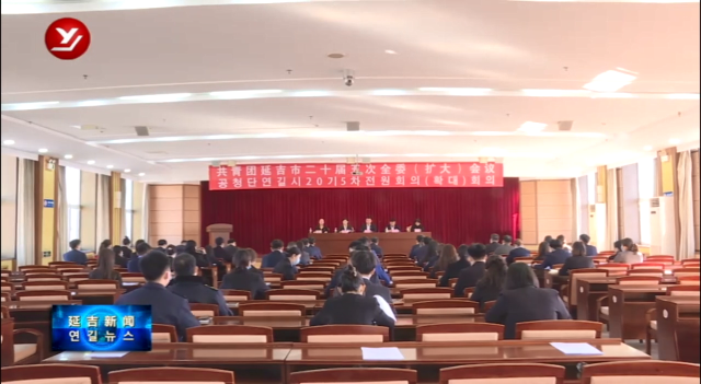 共青团延吉市二十届五次全委（扩大）会议召开