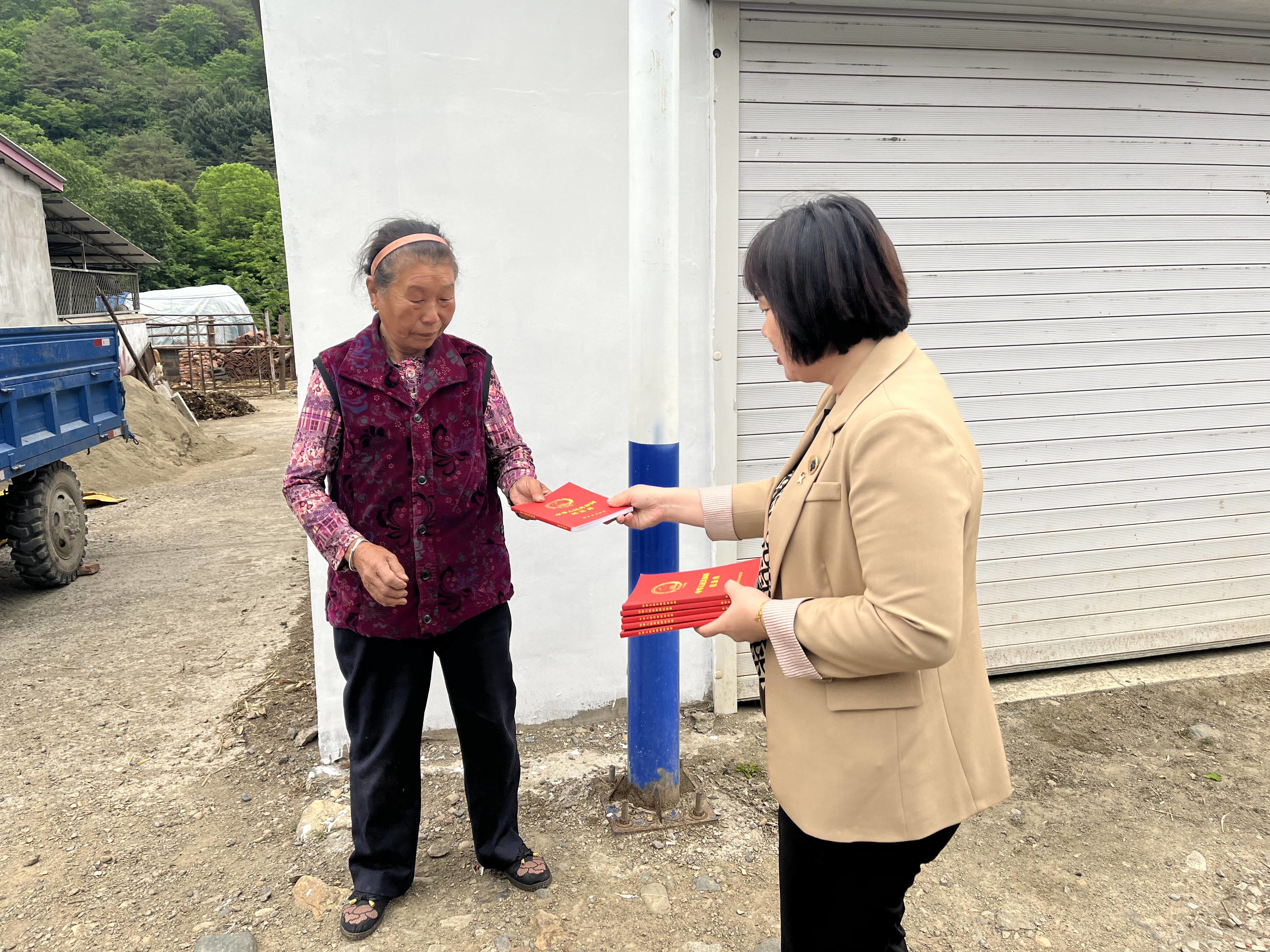 集安市司法局太王司法所开展道路交通安全普法宣传活动