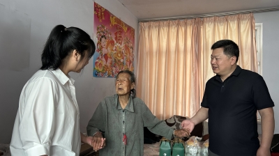 【网络中国节·端午】通化市第五人民医院端午节走访慰问孤寡老人