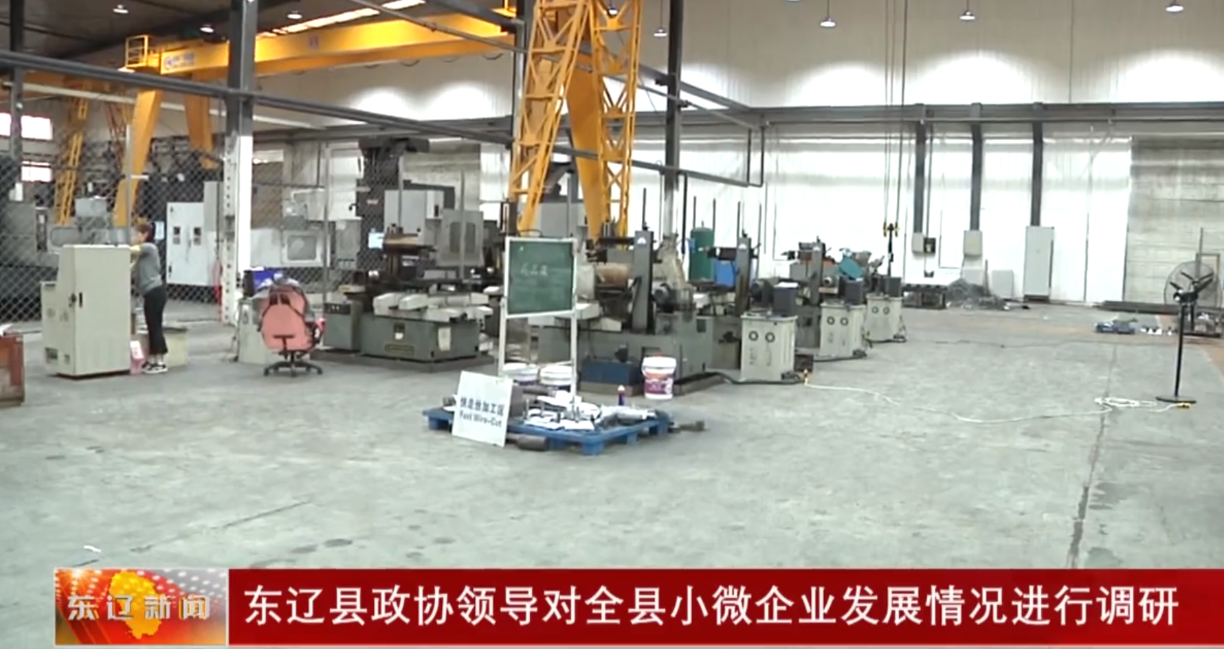 东辽县政协领导对全县小微企业发展情况进行调研