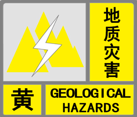 集安市自然资源局与集安市气象局2023年07月04日17时23分联合发布地质灾害气象风险黄色预警信号