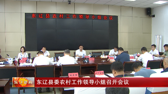 东辽县委农村工作领导小组召开会议