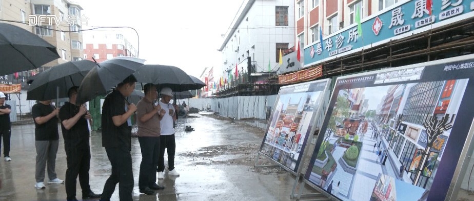 县委副书记、县长邢树纲检查我县在建项目建设情况