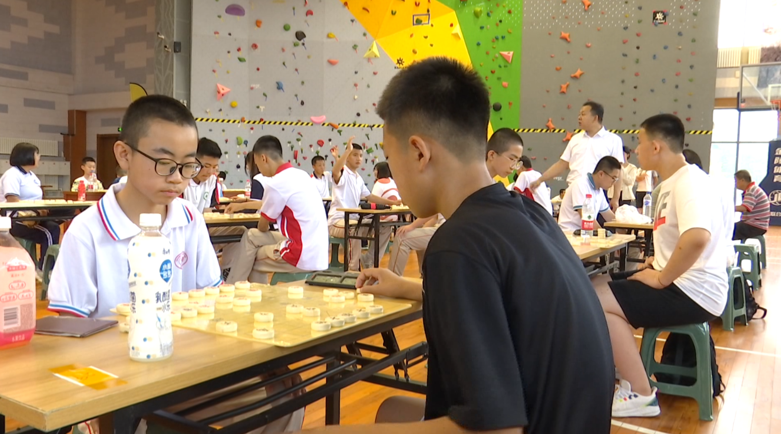 临江市：全民运动会象棋比赛开幕