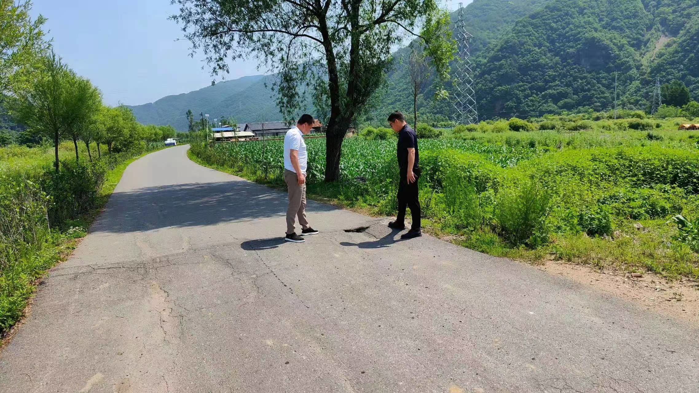集安市太王镇开展农村道路交通安全隐患排查工作