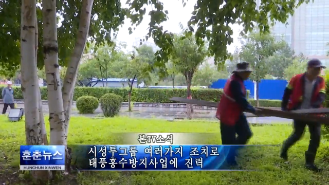시성투그룹 여러가지 조치로 태풍홍수방지사업에 진력