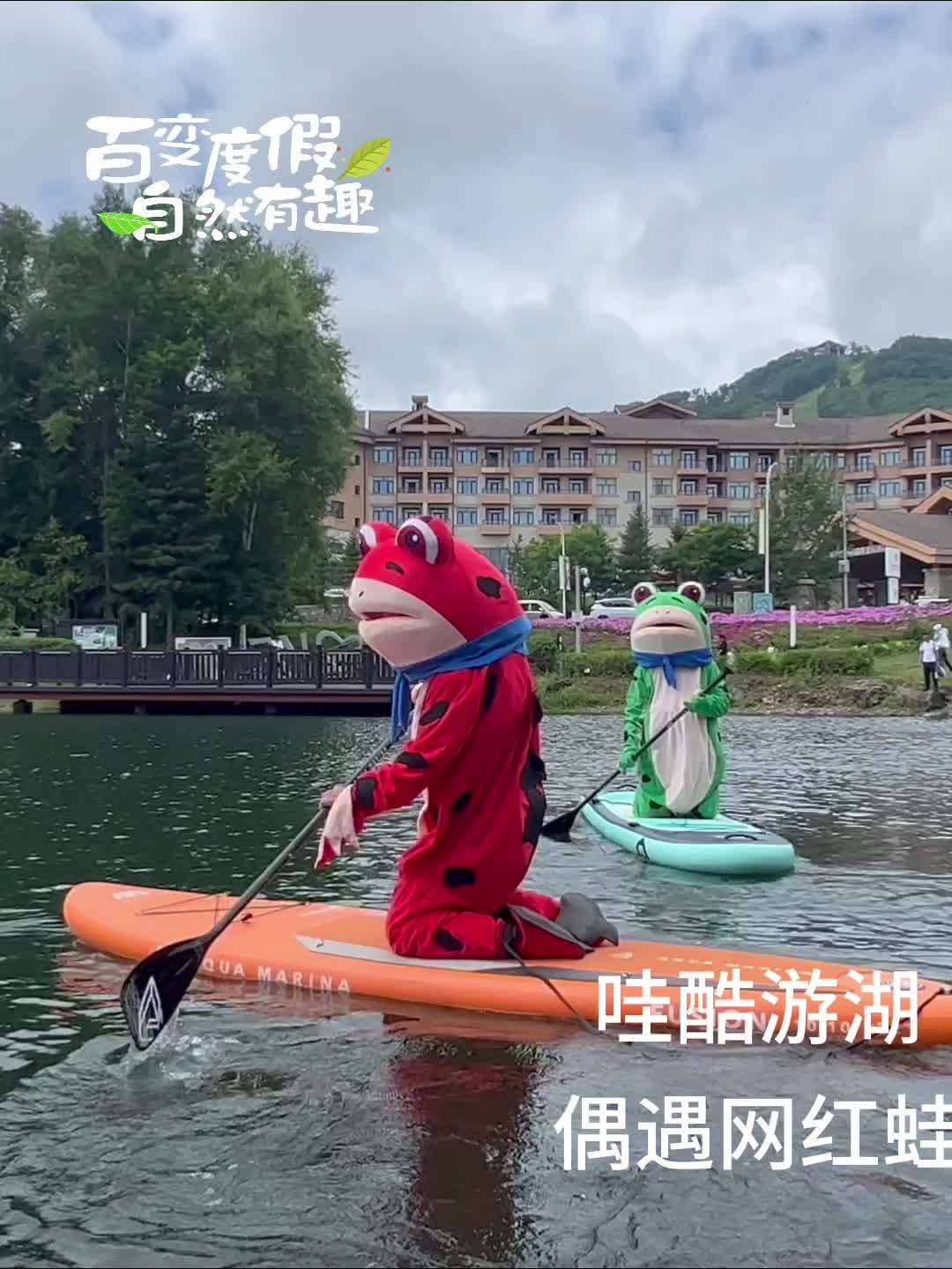长白山国际度假区 网红蛙惊现哇酷湖