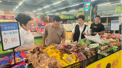 渤海街开展食品安全“两个责任”包保主体督导工作