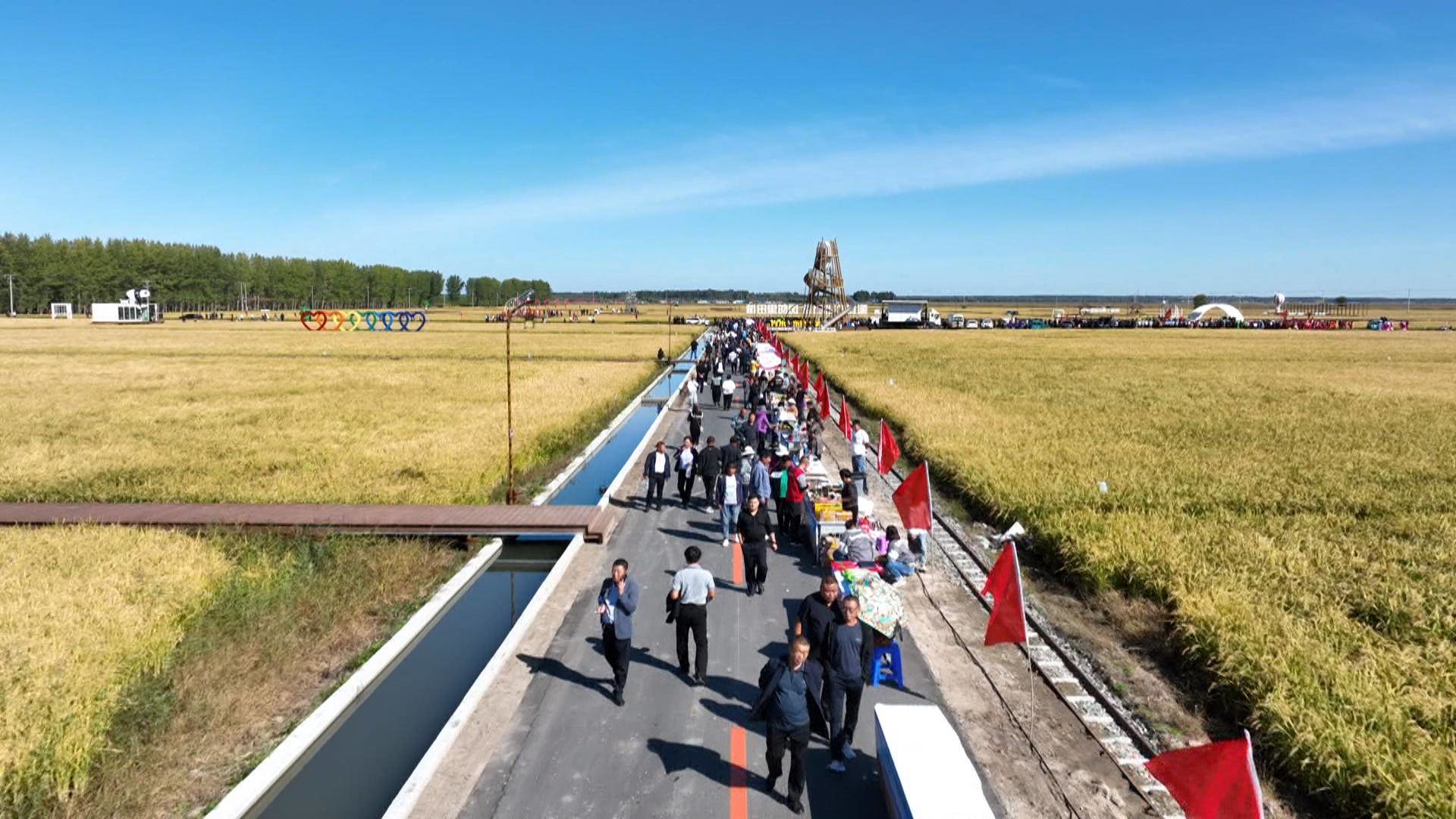 王志军出席双辽市丰收节活动仪式