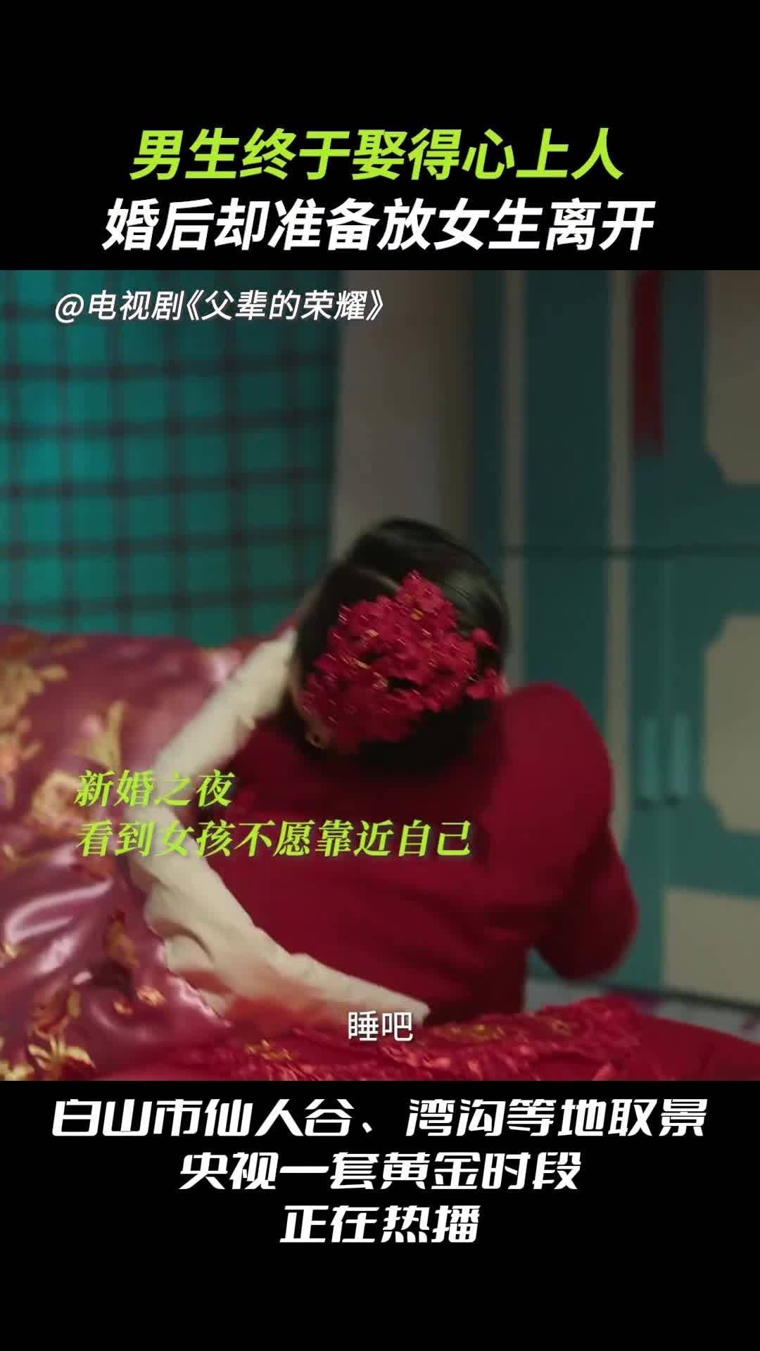男生终于娶得心上人，婚后却准备放女生离开