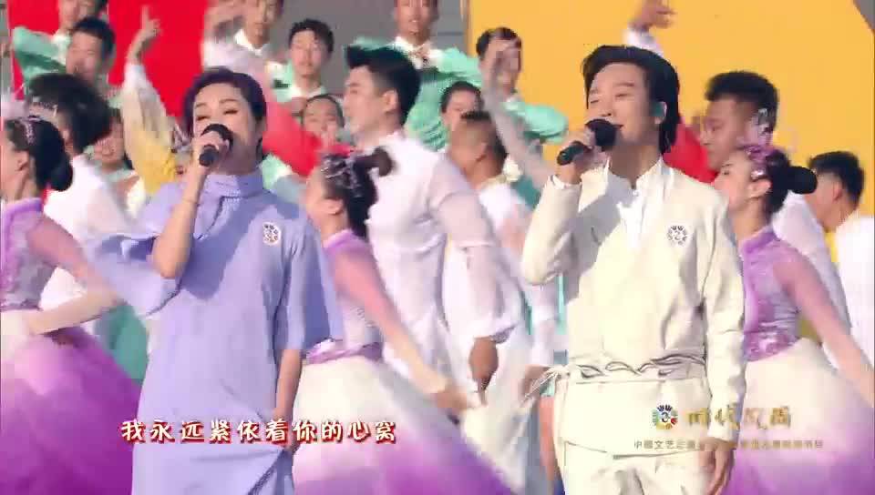 《时代风尚——中国文艺志愿者助力高质量发展特别节目》——吉林松原会场歌舞《我和我的祖国》