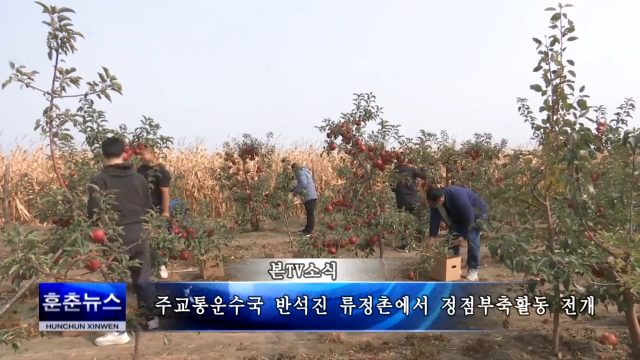 주교통운수국 반석진 류정촌에서 정점부축활동 전개