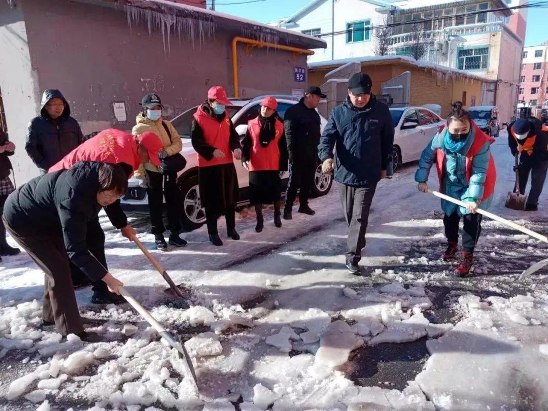 【一线】战风雪 保平安——公主岭市河北街道打响抗击风雪“攻坚战”