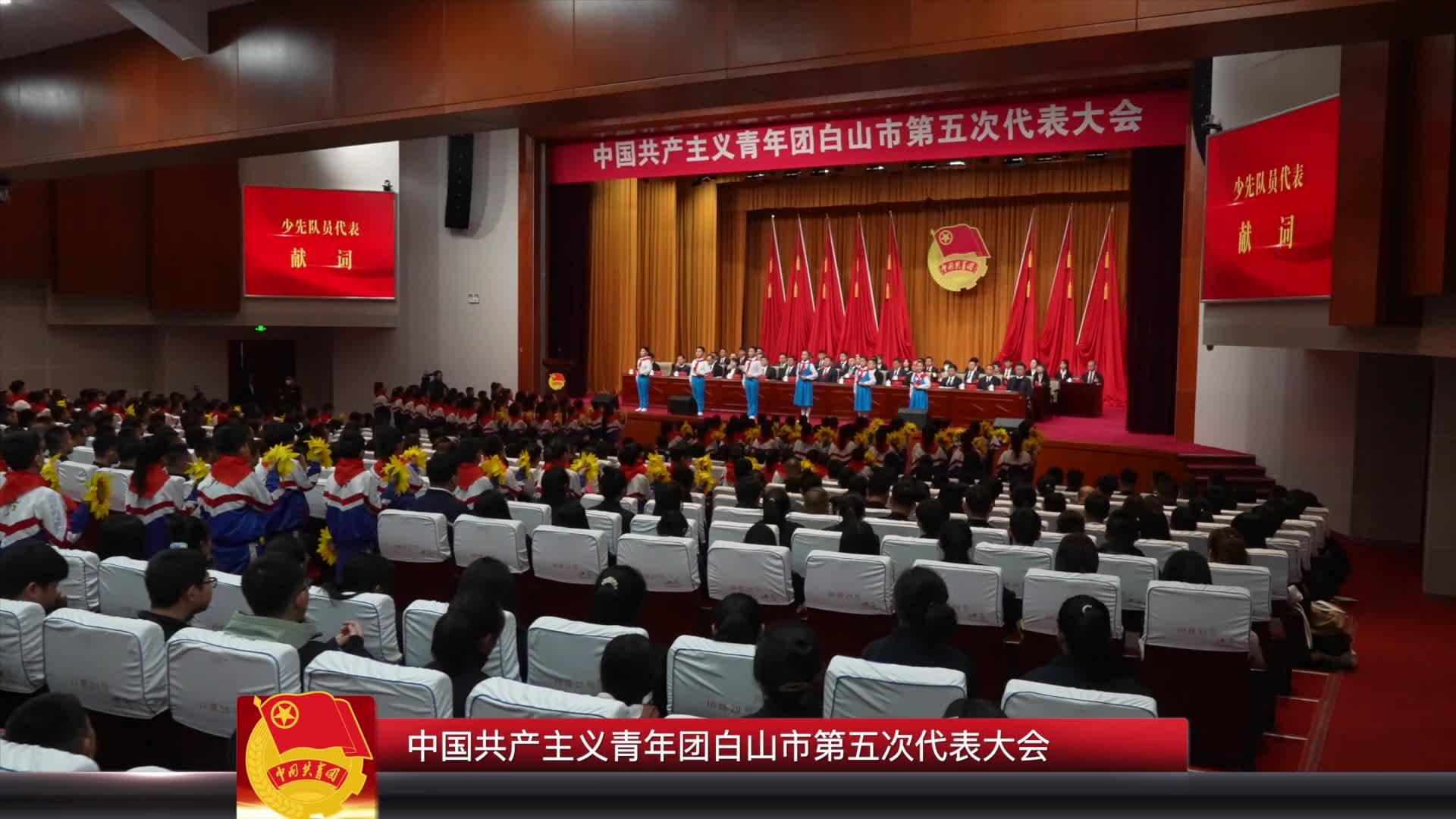 中国共产主义青年团白山市第五次代表大会