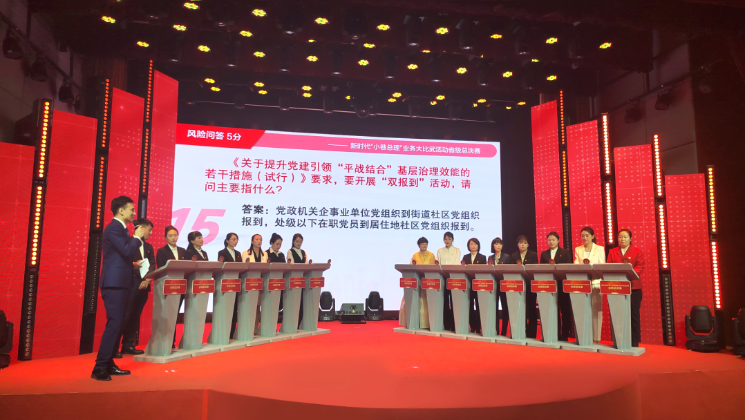 喜报！前郭县选手在新时代“小巷总理”业务大比武省级总决赛中荣获佳绩