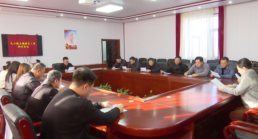【深入开展学习贯彻习近平新时代中国特色社会主义思想主题教育】大安市太山镇：深学细悟把握理论精髓 学以致用激发实干动能