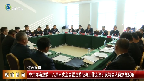 中共辉南县委第十六届六次全会暨县委经济工作会议引发与会人员热烈反响