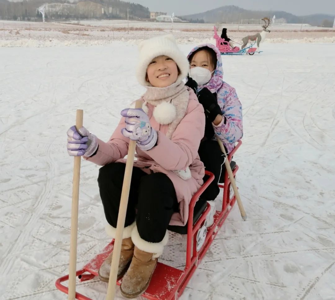 敦化市冰雪运动“火热”