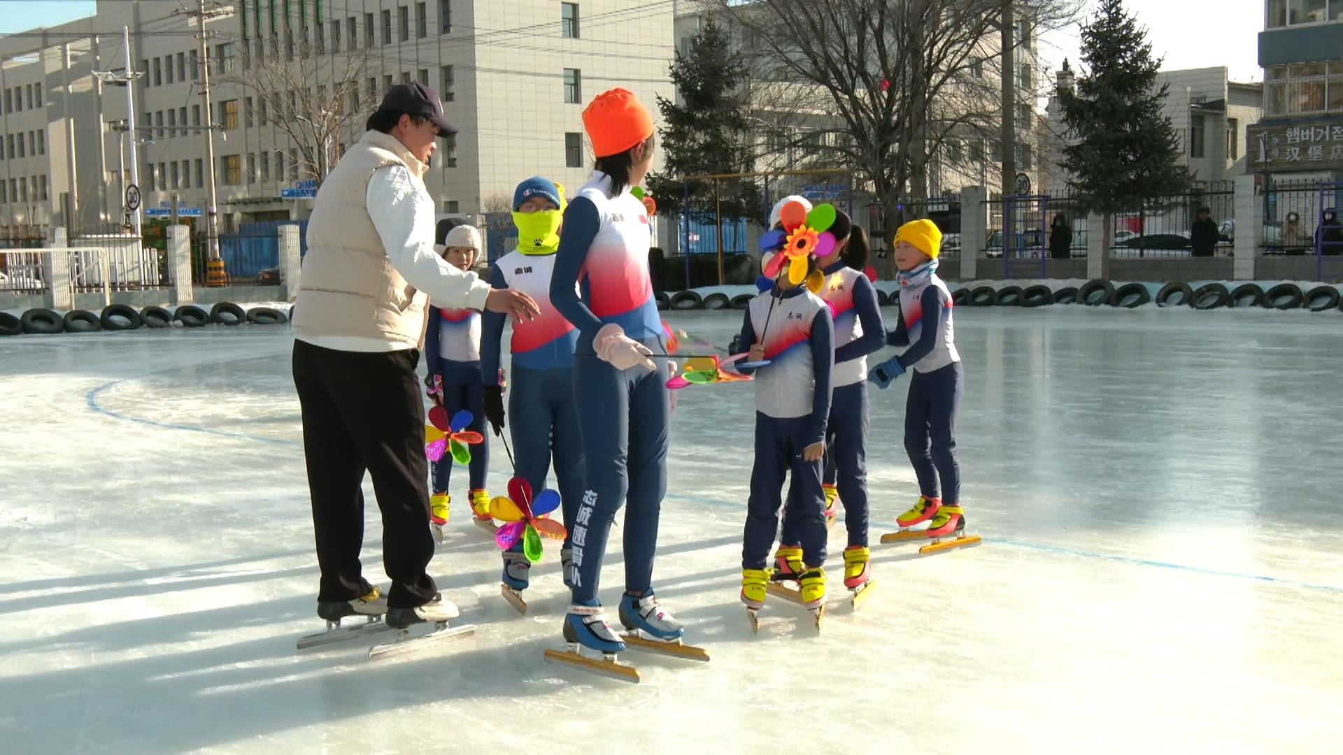 图们市深入开展冰雪运动进校园活动