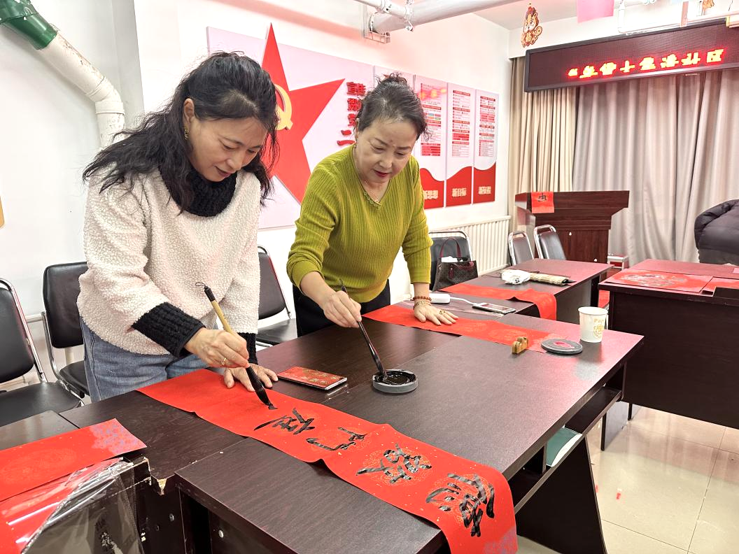 【“吉”地生辉 “岭”你过年】公主岭市河北街道农场社区开展新年送祝福系列活动