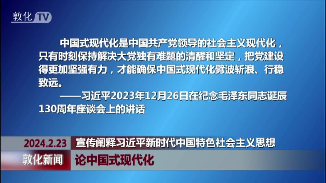 论中国式现代化