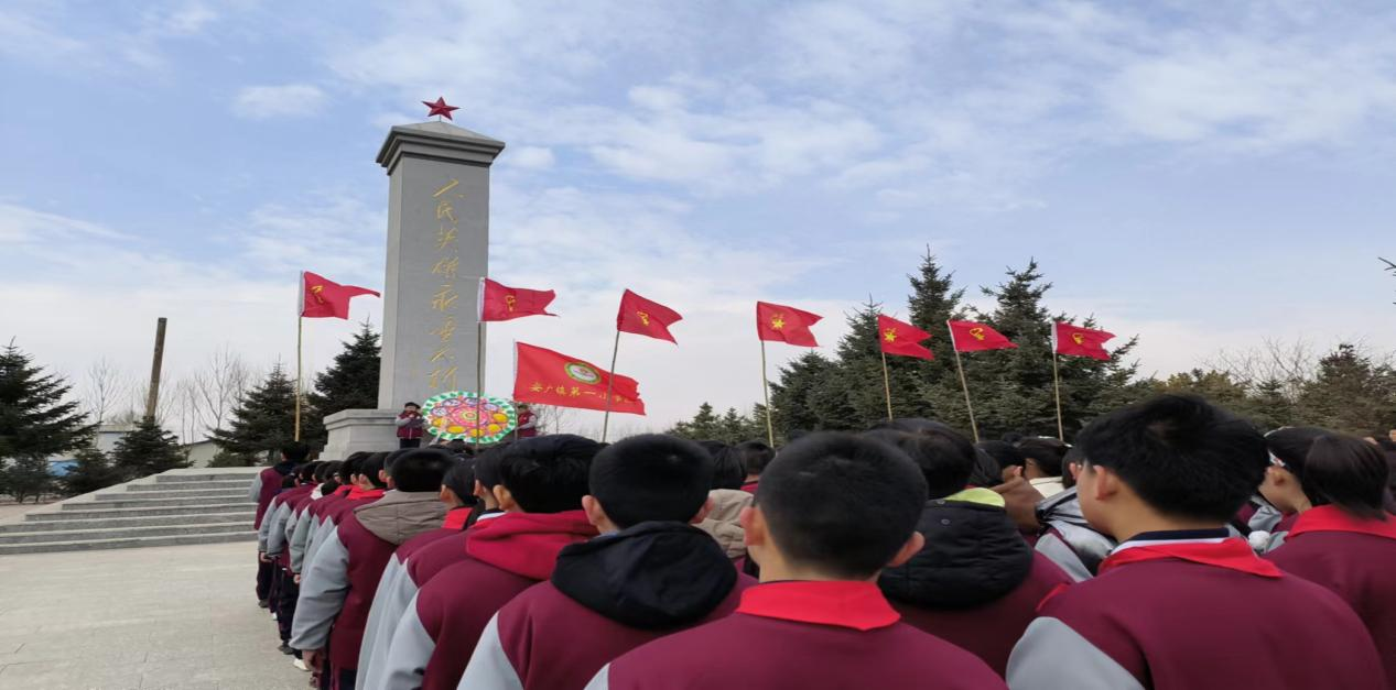 缅怀革命先烈·传承红色基因——大安市安广镇第一小学校清明节主题活动