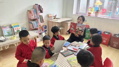 胜利街道民和社区举办“童心阅读·快乐成长”世界读书日活动