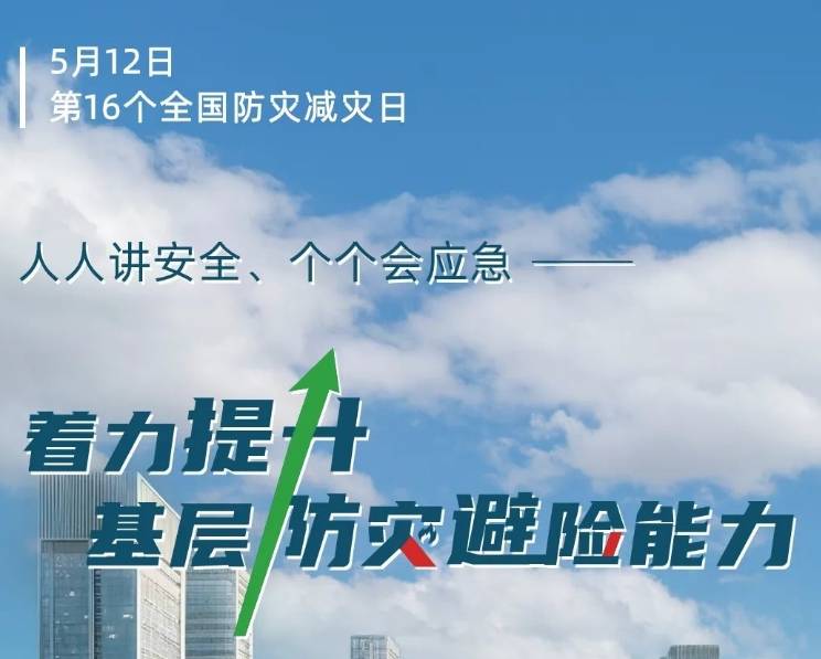 收藏下载｜防灾减灾宣传周主题海报来啦！