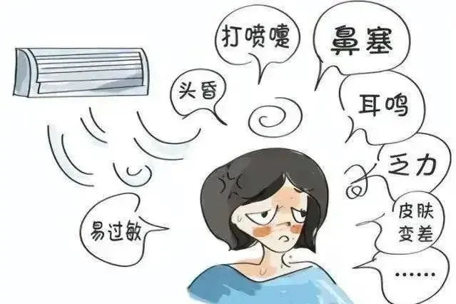 【创建国家健康促进县】别让“空调病”成为您夏日的烦恼