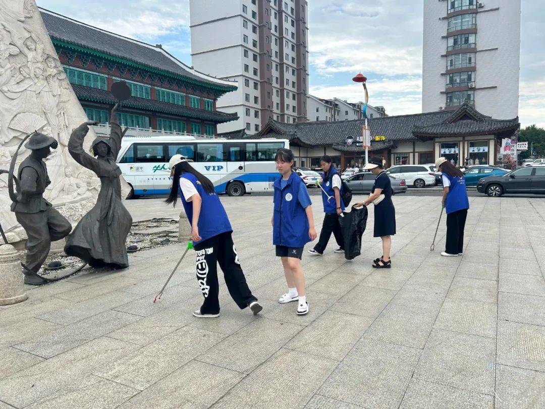 【延吉新时代文明实践】长龙社区新时代文明实践站开展青少年暑期实践活动