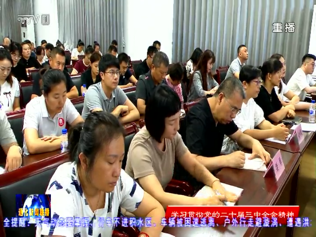 通化市宣传文化系统和统战系统分别召开会议 学习贯彻党的二十届三中全会精神