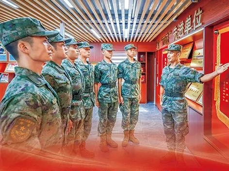 陆军新时代火力铁拳：“模范火箭炮兵连”