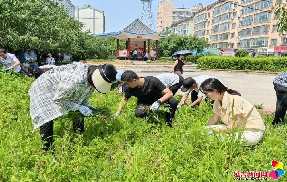 延边州生态环境局延吉市分局志愿服务暖民心