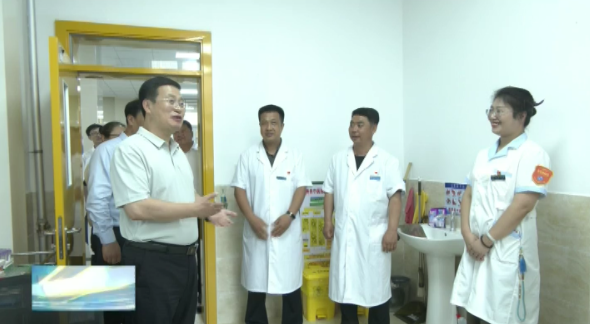 常忠诚调研我县医疗机构运营情况和县卫健局工作开展情况