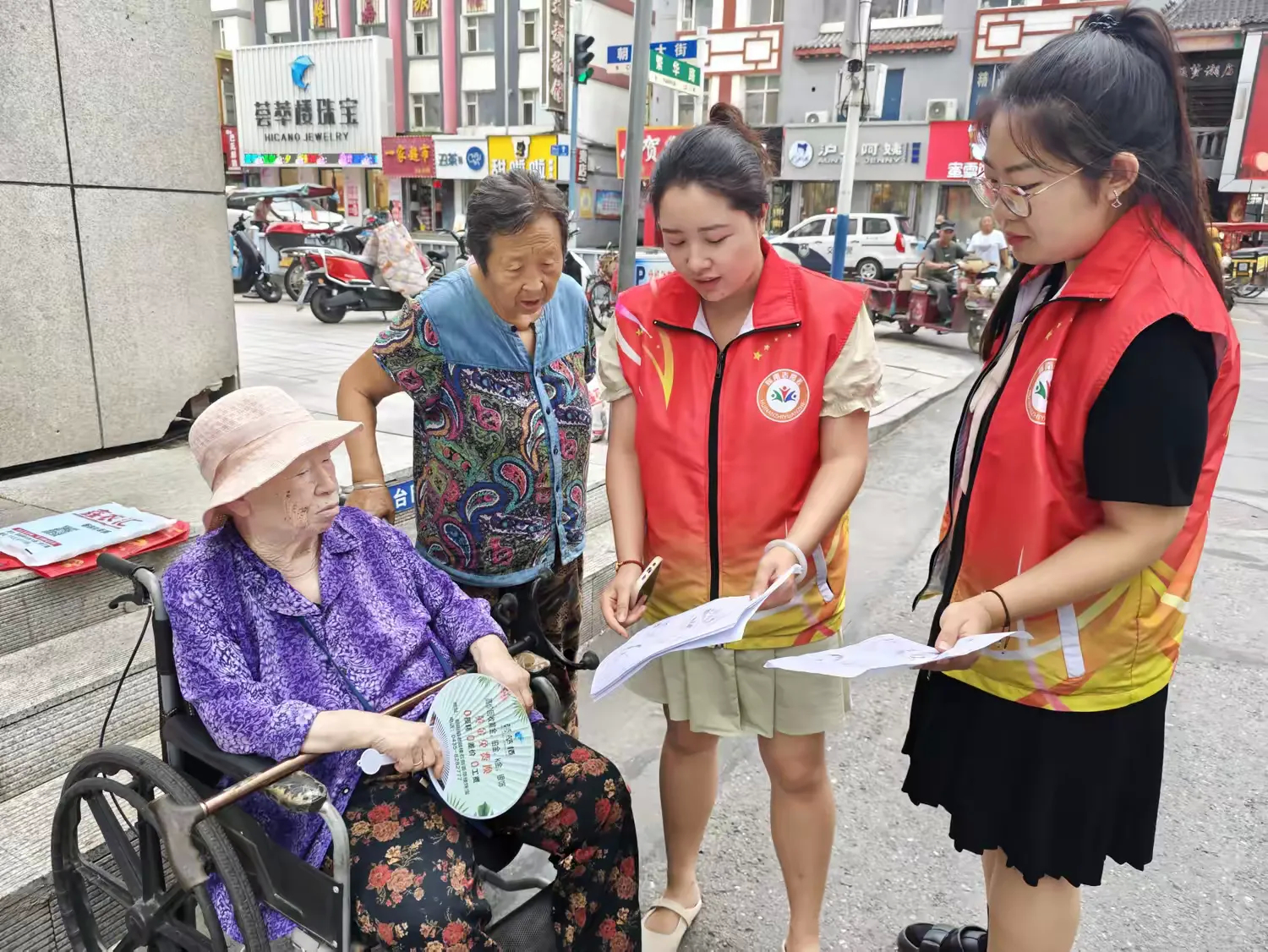 辉南县惠民社区开展“护佑生命 远离溺水”文明实践志愿服务活动