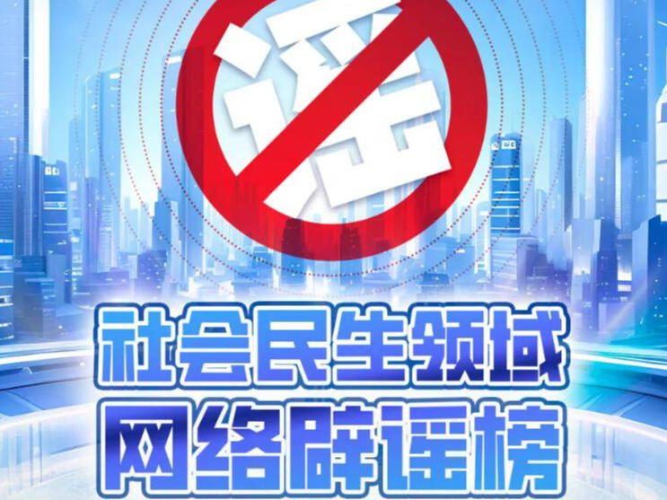 2024年度上半年社会民生领域网络辟谣榜