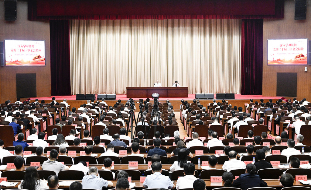 深入学习贯彻党的二十届三中全会精神 不折不扣落实习近平总书记关于吉林工作系列重要指示精神