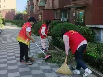 辉南县东凤街道御龙社区开展常态化精神文明创建活动