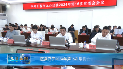 区委召开2024年第16次常委会会议