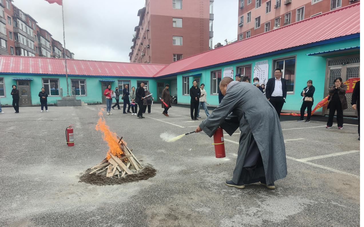 市委统战部组织开展全市宗教活动场所消防安全培训演练活动