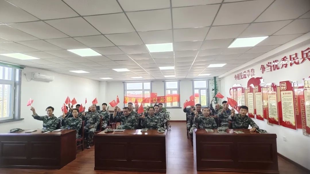 乾安县新时代文明实践中心联合驰誉街道新时代文明实践所共同开展“老兵民兵传帮带 共庆祖国75华诞”主题文明实践活动