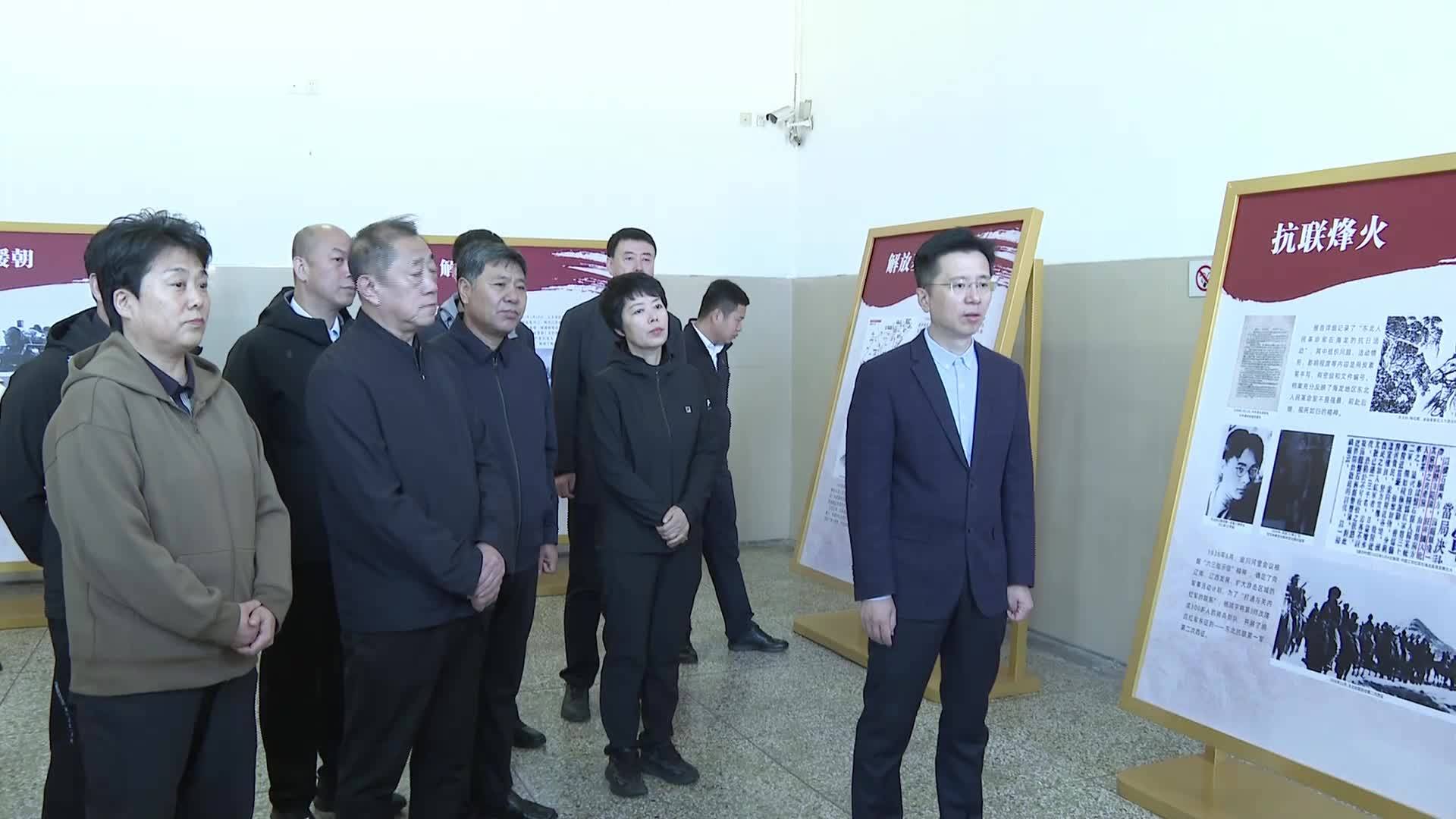 朱欢调研我市红色文化资源