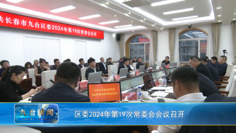 区委2024年第19次常委会会议召开