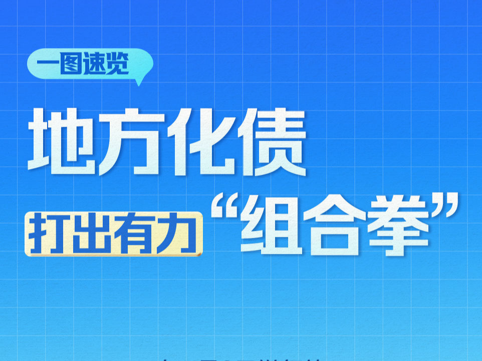 地方化债打出有力“组合拳” 一图速览