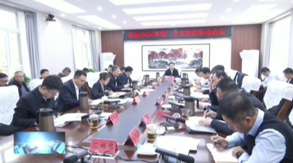 县委召开2024年第二十五次常委会会议