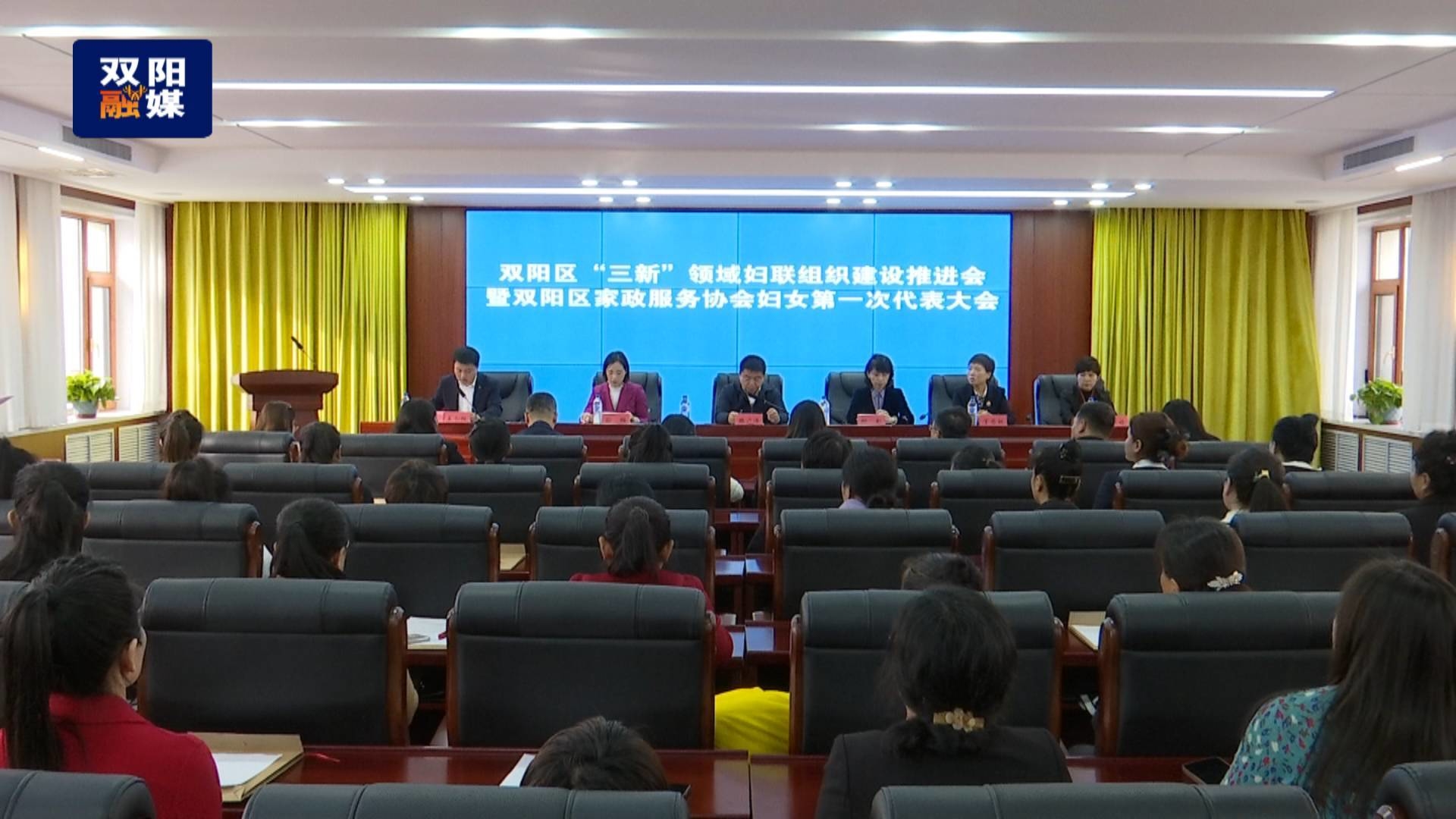 【政务简讯】双阳区“三新”领域妇联组织建设推进会暨双阳区家政服务协会妇女第一次代表大会召开