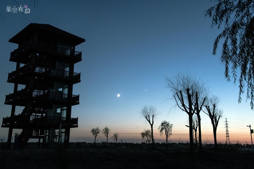 金星伴月5日再现夜空，这次可观测时间更长