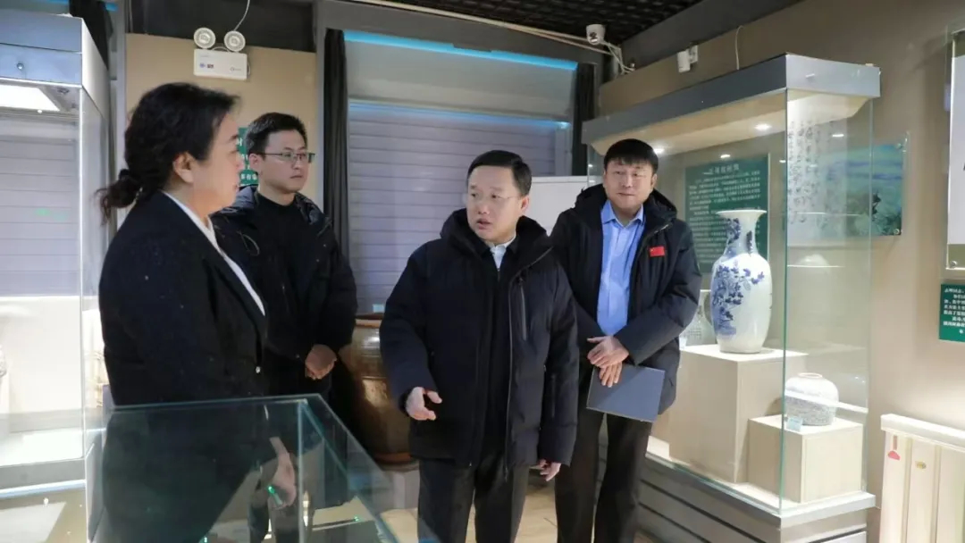 市委书记刘宏到市博物馆调研