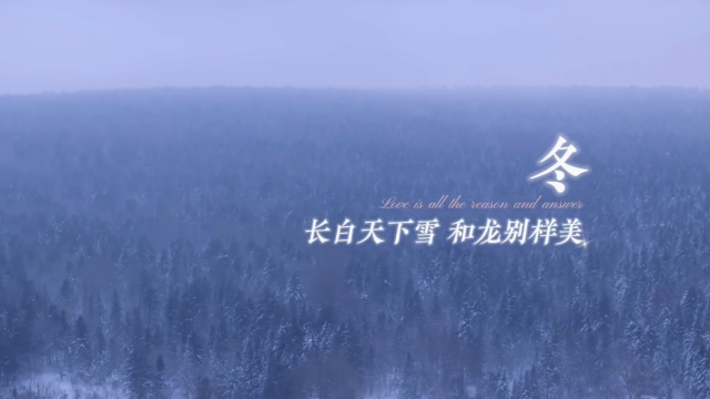 #吉致冰雪激情相约|长白天下雪 和龙冬季旅游