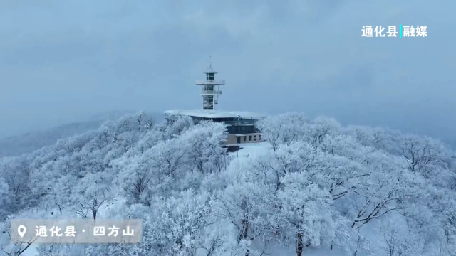 #吉林瑞雪兆丰年# 吉林省通化县四方山雾凇，是冬日留给天空最纯洁的文案#童话世界粉雪仙境老里克# #吉致冰雪激情相约#